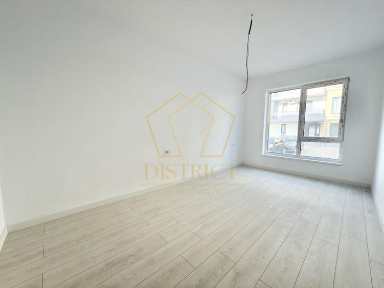 Apartament cu 2 camere, 54 mp utili la parter finalizat la asfalt in Giroc.