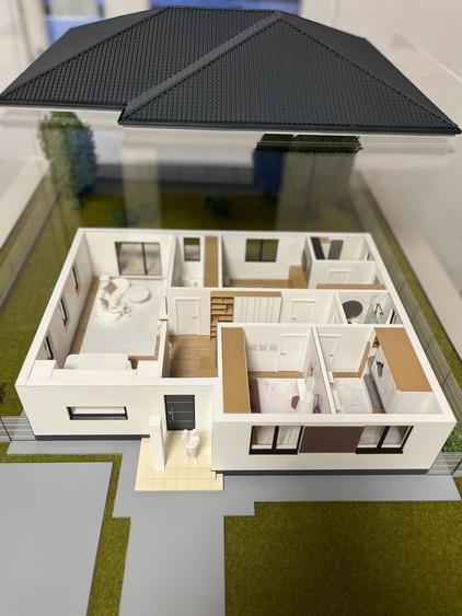 CASA INDIVIDUALA-OFERTA -4 CAMERE-510 MP CURTE-BALOTESTI