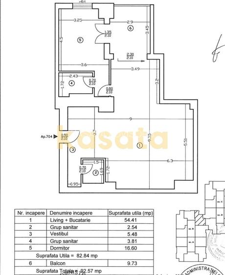 Apartament de vanzare – 2 Camere | Zona de Nord | Complex Upground - 12