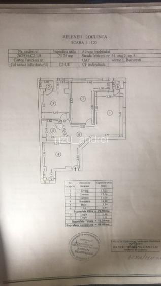 Apartament de vanzare 3 camere ( vis a vis de parcul Izbiceni ) - 6