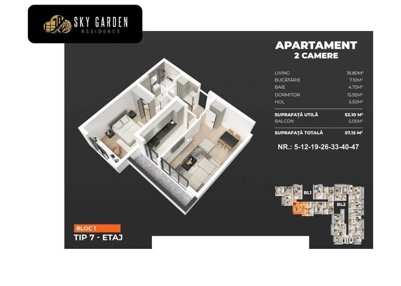2 camere decomandat - 4 min Metrou Berceni - Apartament finalizat