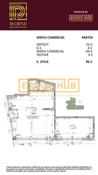 Spatiu comercial central | Ploiesti 44 | Comision 0%