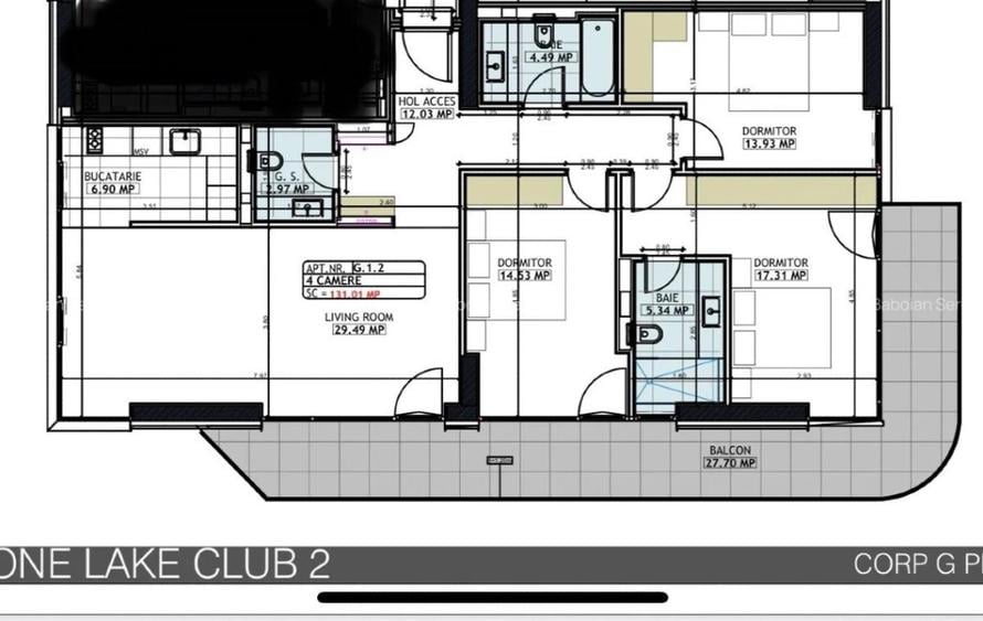 Apartament 4 camere Aviației Lux One