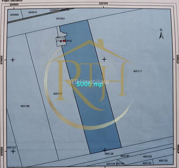 Teren intravilan 5.000 mp, Bucovăț, ideal dezvoltare case ! 0% Comision! - 10