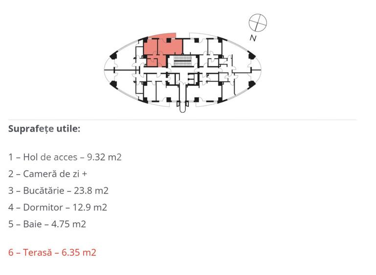 Oportunitate ! Apartament cu 2 camere, 51 mp, Imobil Nou - Manastur - 3