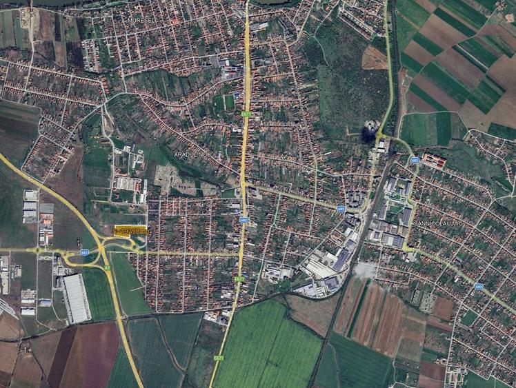 De vanzare teren cu PUZ, destinatie retail, Arad Sud (langa Lidl)