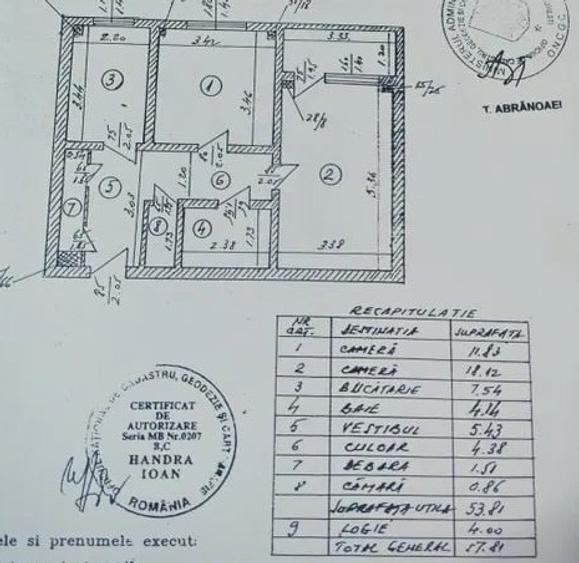 Ozana-Aleea Buhusi-Apartament de 2 camere