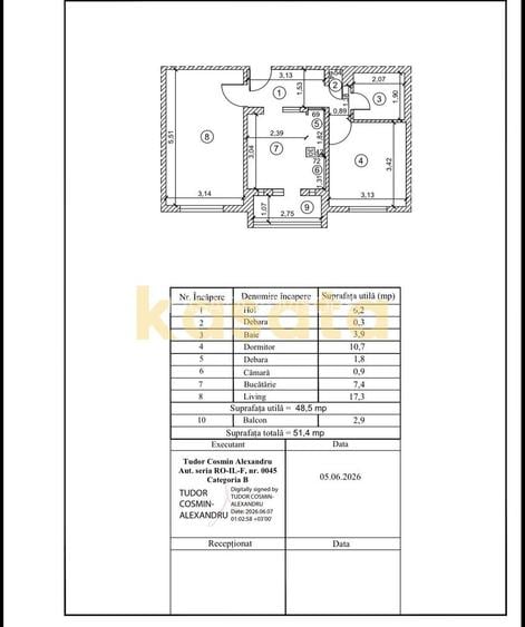 OPORTUNITATE | APARTAMENT 2 CAMERE | TEI | BLOC 1986 - 10