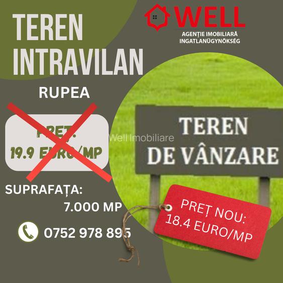 De vânzare teren intravilan în Rupea!