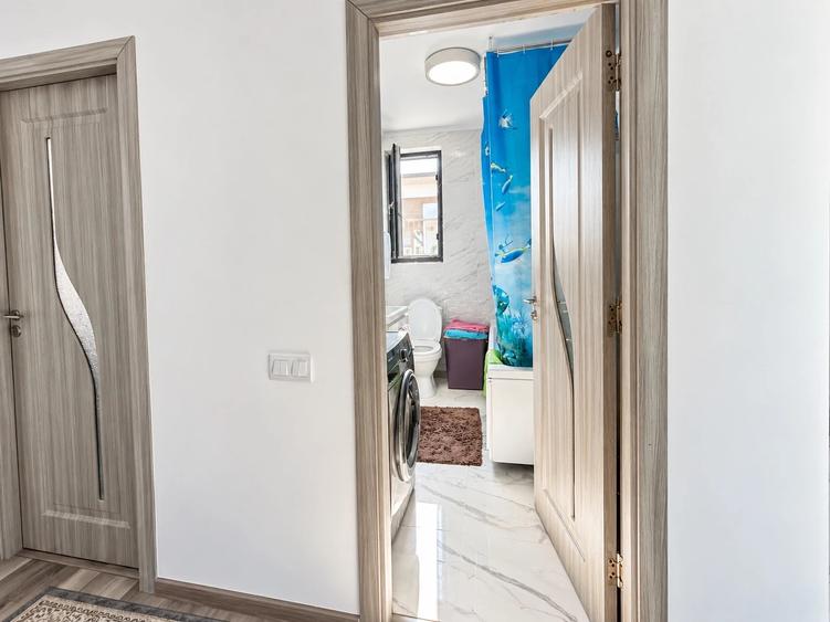 CASĂ 2021 VIȘAN – BÂRNOVA, 400mp teren, Living+ 2 Dormitoare, Mobilata și Utilată, 124900 €