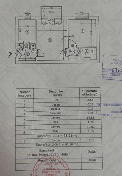 Apartament 2 camere, Mircea cel Batran, etaj 2, centrala proprie, fara risc seis