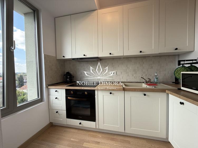 ISHO - Apartament modern cu 2 camere, vedere la Bega, boxa si parcare