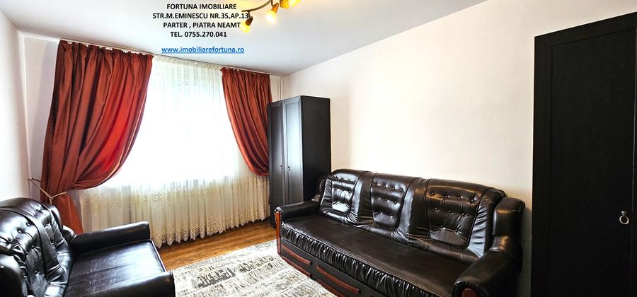 Apartament 2 camere, echipat complet, etaj 2, boca,Central- Scoala nr.2-Spital