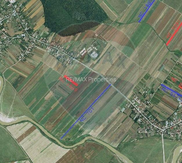 Teren 4,955mp in Nuci Ilfov, la numai 100 m de ultima casa construita