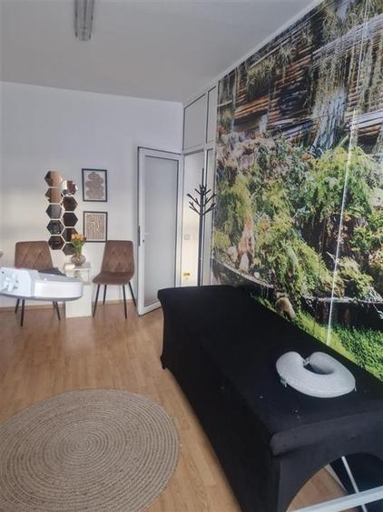 Cabinet de infrumusetare in cadrul unui salon  modern