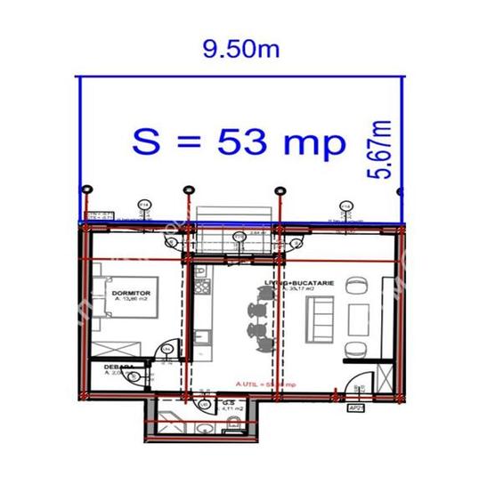 Apartament la cheie 2 camere cu debara balcon gradina zona Dna Stanca - 7