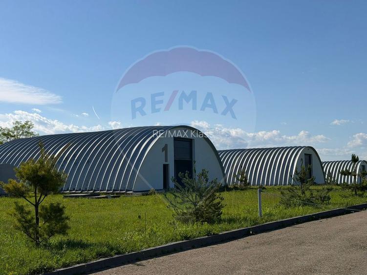 4 HALE INDUSTRIALE INDIVIDUALE SUPRAFATA TOTALA 1.407 mp, Acces DN 1 - 9