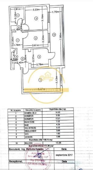 🏠Apartament 3 cam, 72MP, decomandat, parter // 📍Păcurari - Petru Poni - 8