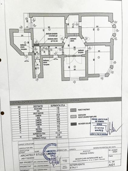 Ideal birou/ cabinet, Piata Romana- Caderea Bastiliei