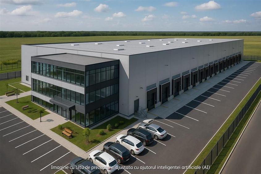 Spatii industriale si birouri 3400 mp in Popesti-Leordeni