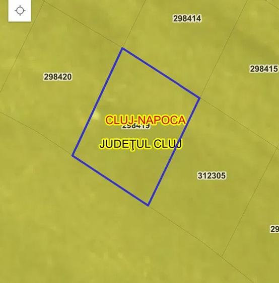 Teren intravilan cu PUZ, 500 mp, zona Valea Chintaului