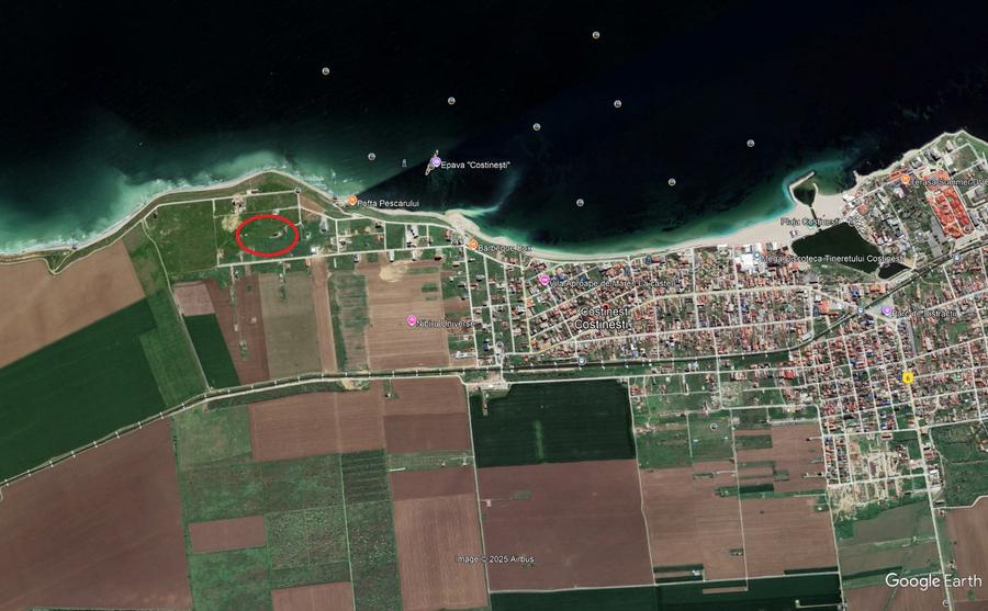 Teren de vanzare in Costinesti zona Epava