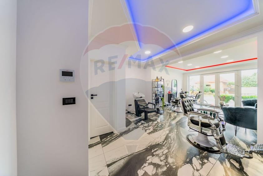 Barber shop complet echipat – funcțional imediat, Micalaca