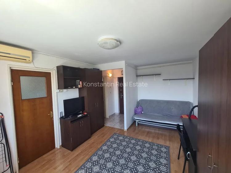 Garsonieră mobilată și utilată, 23 mp, etaj 10/10, bloc mixt, zona Tei - 2