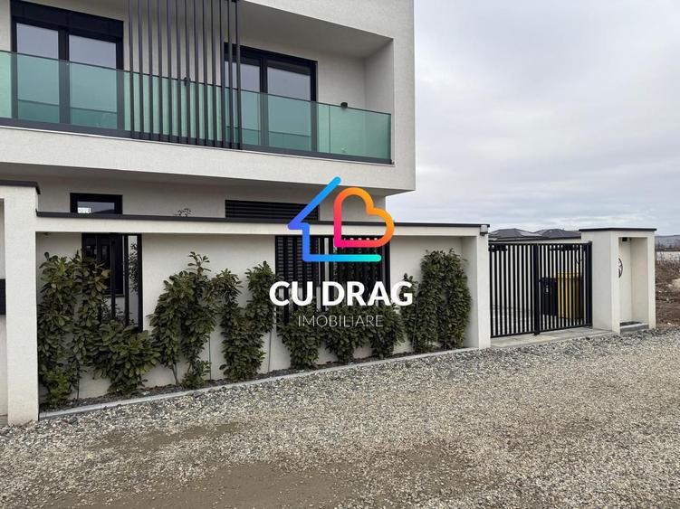 Casă nouă în Șelimbăr, 125 mp utili, teren 300 mp, garaj, orientare sudică