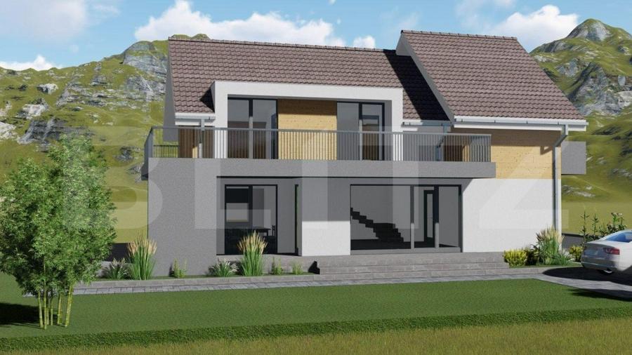 Proiect de casa in Bod, 1000 mp teren!