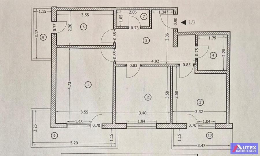 Apartament 80mp Modern 3 Camere in Confort Urban - Rahova