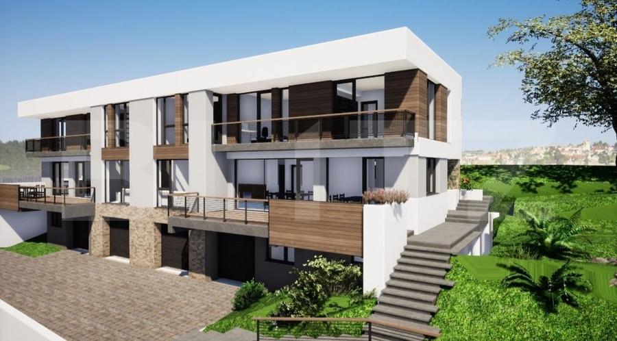Ultima unitate! Duplex 220 mp utili, 400 mp teren, cu view spre Cluj-Napoca!