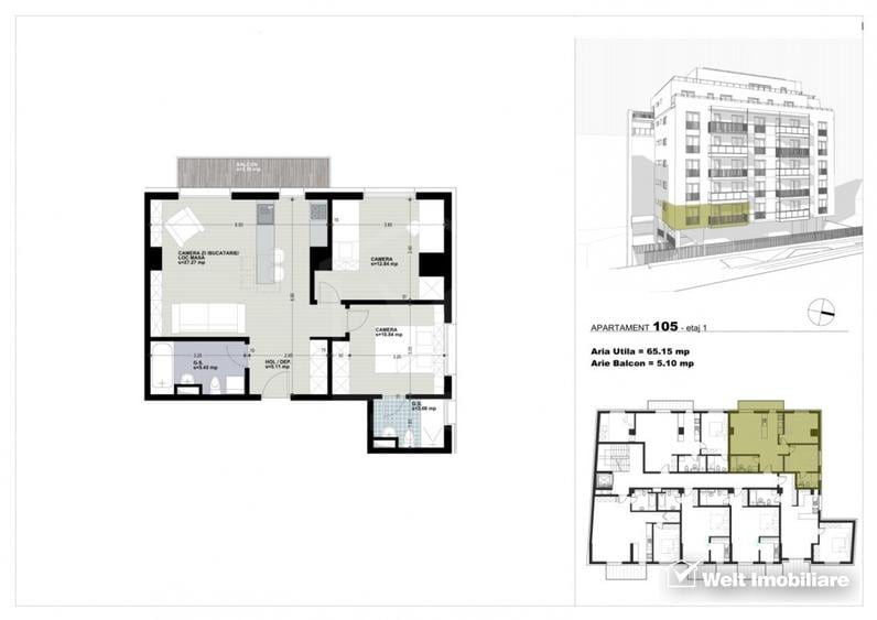 Apartamente premium cu 3 camere, preturi promotionale, zona Calea Dorobantilor!