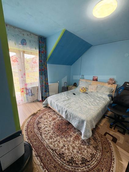 Casă de vânzare 140 mp, 5 ari teren, garaj interior – zona Pensiunea Morariu