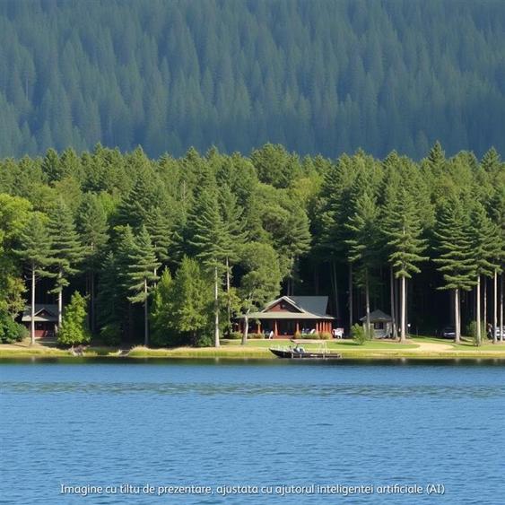 Teren cu deschidere Lac Snagov si utilitati