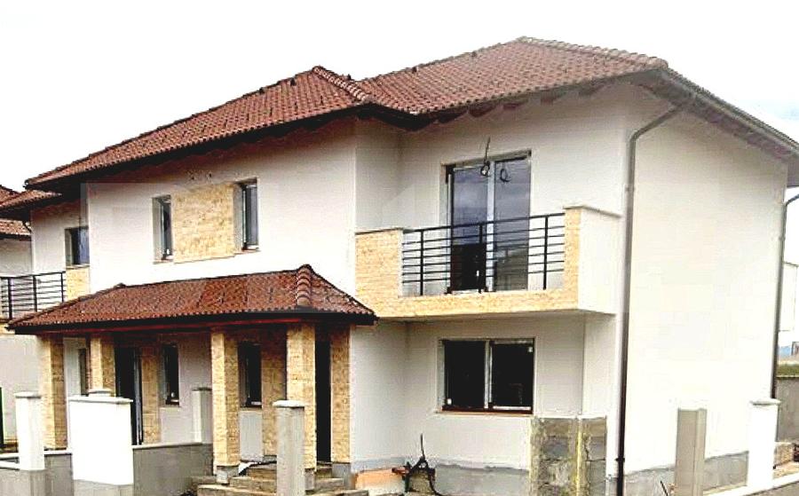 Duplex modern de vânzare în Sânpetru – construcție 2023, teren 250 mp - 2