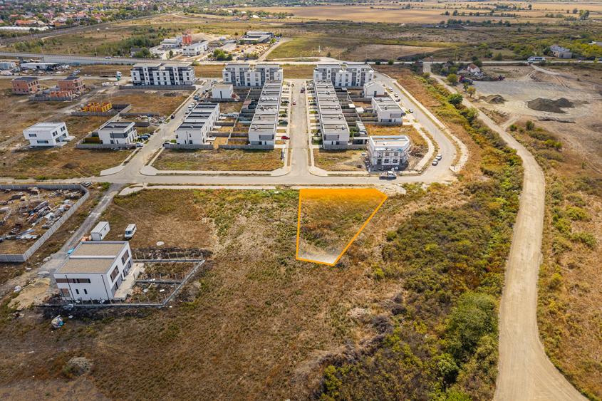 TEREN 863 mp, cu 2 fronturi, la asfalt, Mehala-Timisoara, COMISION 0