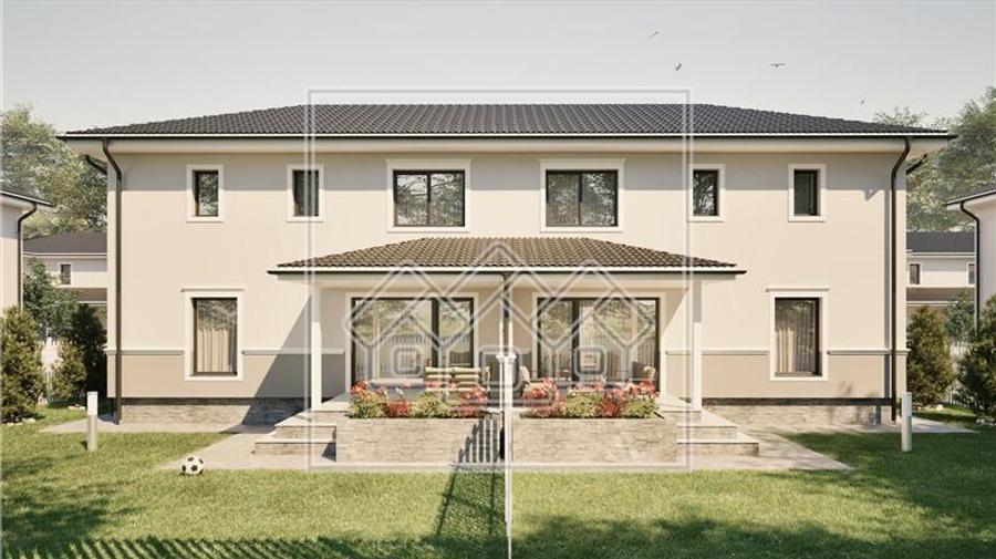 Casa cu 4 camere, 115 mp utili, teren 300 mp - Allegra Residence