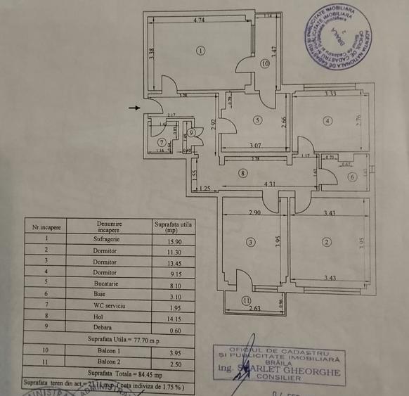Vanzare 4 camere-Imobiliare MAXICONFORT