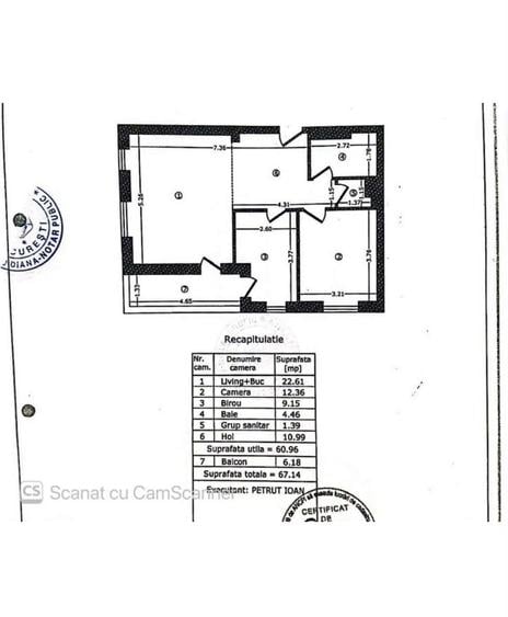 Apartament NOU 3 camere de vanzare in complex nou CRANGASI