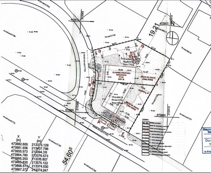 Parcela 1388 mp - Autorizatie Constructie Gradinita - Mosnita