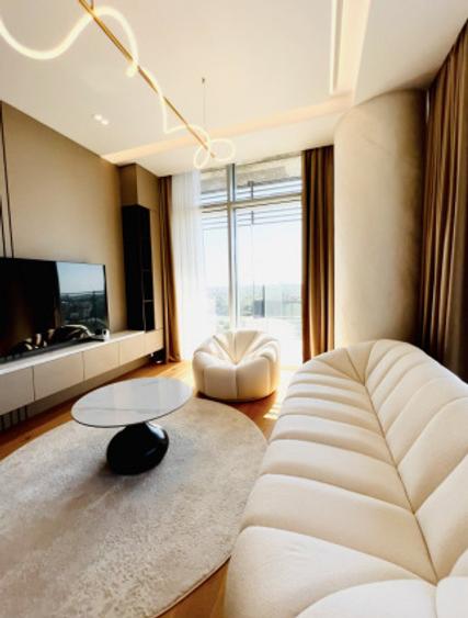 Luxury 3-Bedroom Apartment | 14th Floor | UpSite Floreasca | Panoramic Lake View