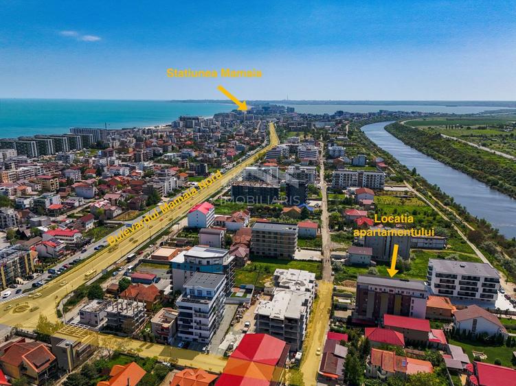 Apartament 2 camere mobilat - 3 min plaja - Mamaia Nord Lidl