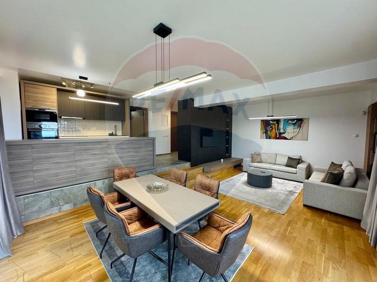 Apartament superb Bellevue terasa 50mp, parcare subterana