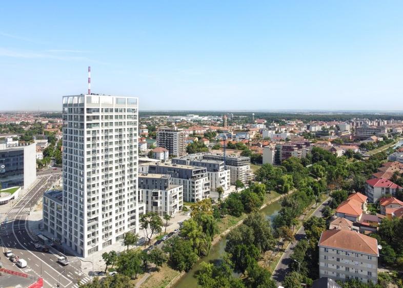 ISHO Etajul 20, cel mai spectaculos Penthouse al Timisoarei cu terasa de 270 mp