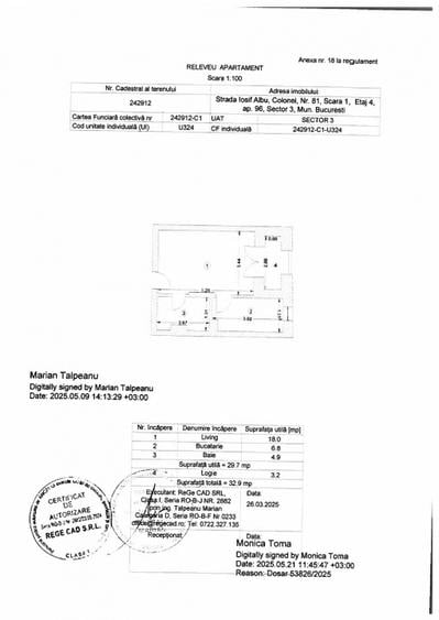 Garsoniera cu Parcare subterana langa Auchan Titan | Ideal Investitie