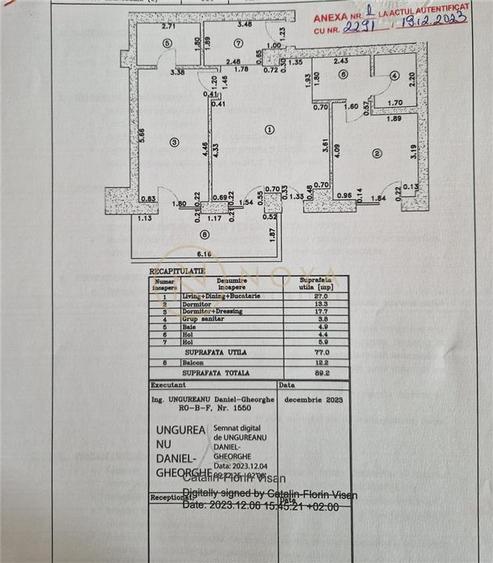 Cortina 126 apartament 3 camere de vanzare Iancu Nicolae