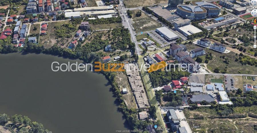 Teren 882 mp | Străulești – Petrom City | Deschidere 22 m - 6