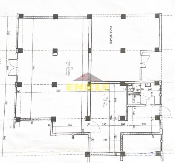 Spatiu comercial , suprafata de 120 mp, zona Bucovina