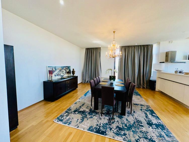 Aleea Privighetorilor- Penthouse 833 mp utili mobilat complet 3600 Euro + TVA